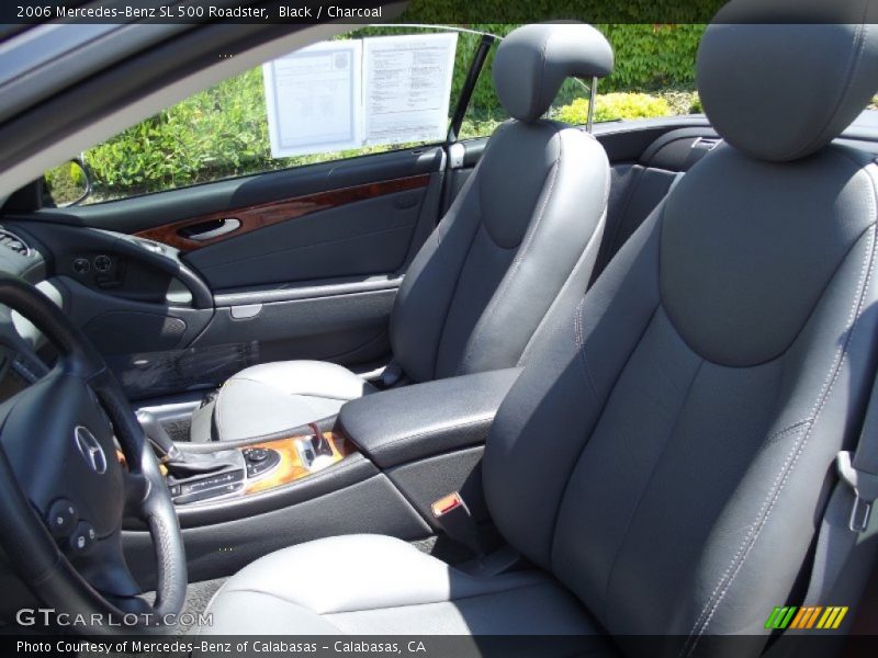 Black / Charcoal 2006 Mercedes-Benz SL 500 Roadster