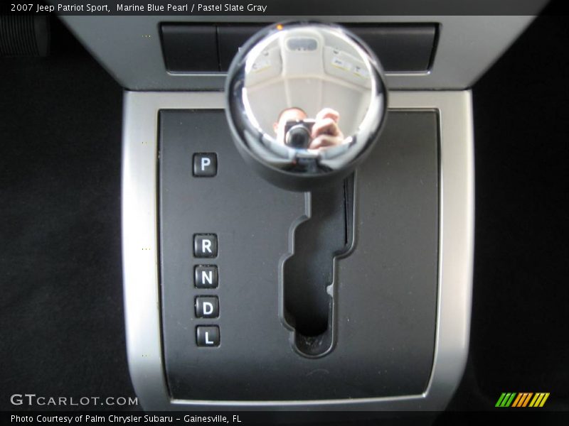 Marine Blue Pearl / Pastel Slate Gray 2007 Jeep Patriot Sport