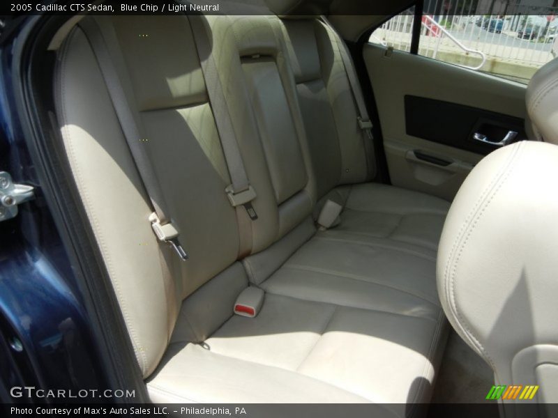 Blue Chip / Light Neutral 2005 Cadillac CTS Sedan
