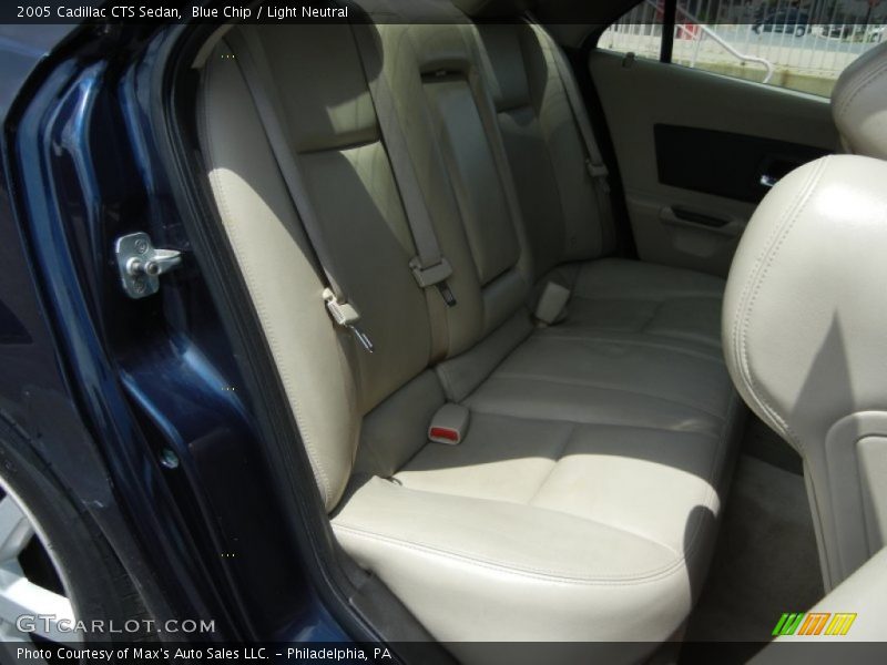 Blue Chip / Light Neutral 2005 Cadillac CTS Sedan