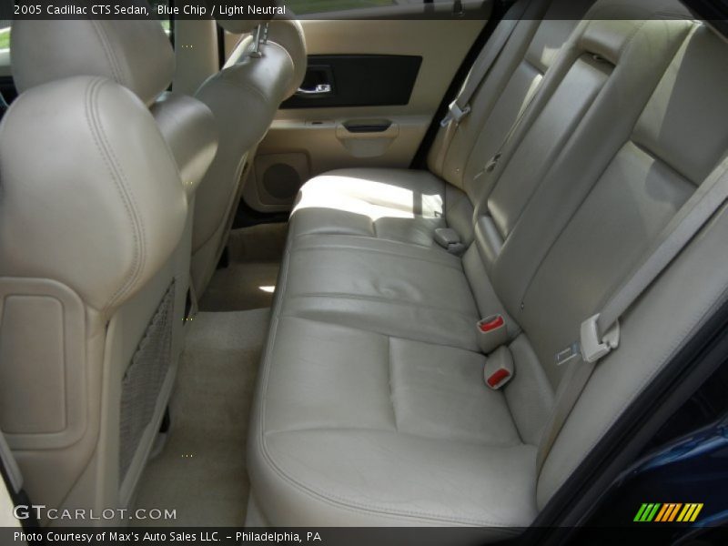Blue Chip / Light Neutral 2005 Cadillac CTS Sedan