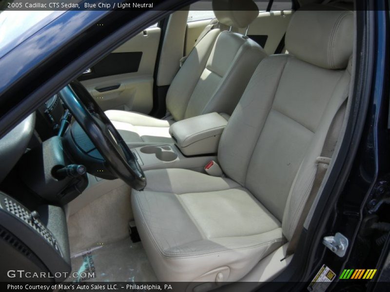 Blue Chip / Light Neutral 2005 Cadillac CTS Sedan