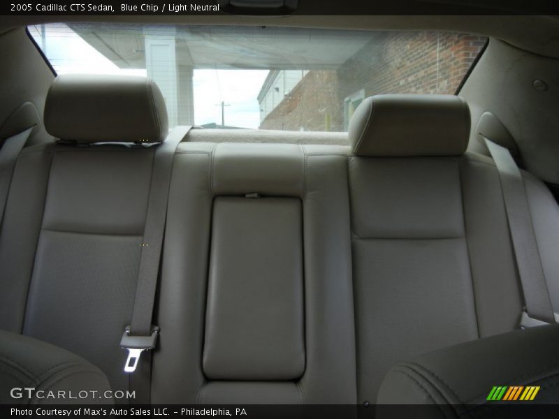 Blue Chip / Light Neutral 2005 Cadillac CTS Sedan