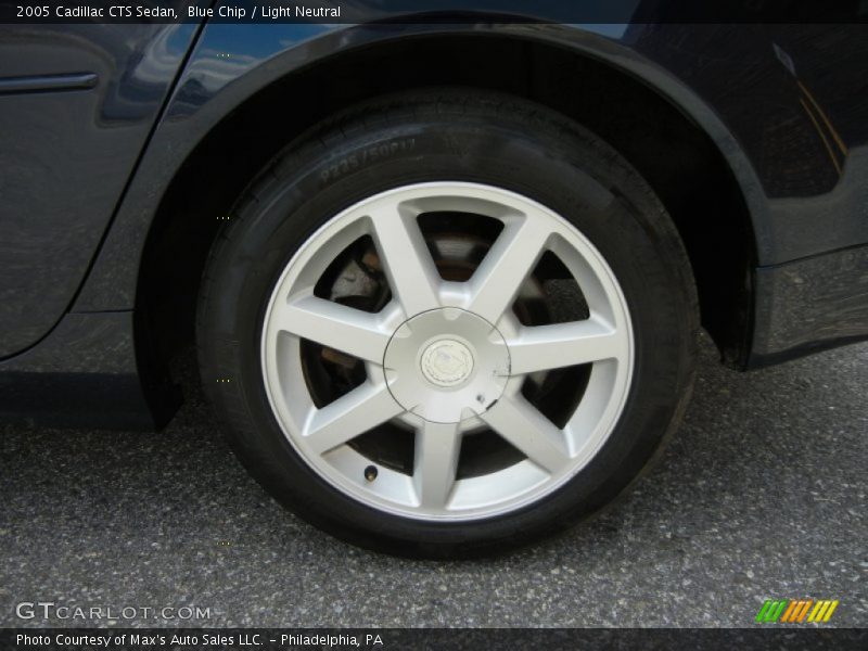 Blue Chip / Light Neutral 2005 Cadillac CTS Sedan