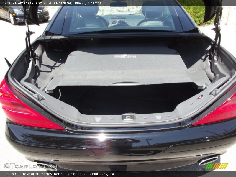 Black / Charcoal 2006 Mercedes-Benz SL 500 Roadster