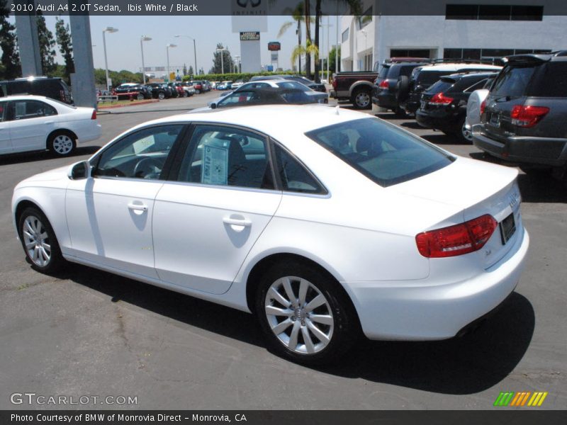 Ibis White / Black 2010 Audi A4 2.0T Sedan