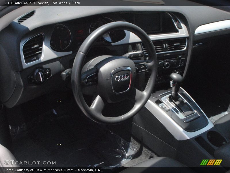 Ibis White / Black 2010 Audi A4 2.0T Sedan