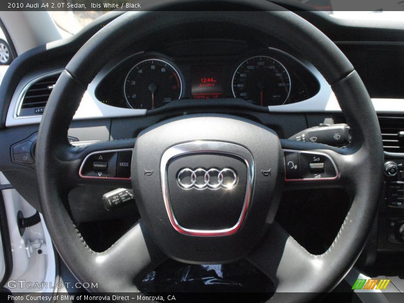 Ibis White / Black 2010 Audi A4 2.0T Sedan