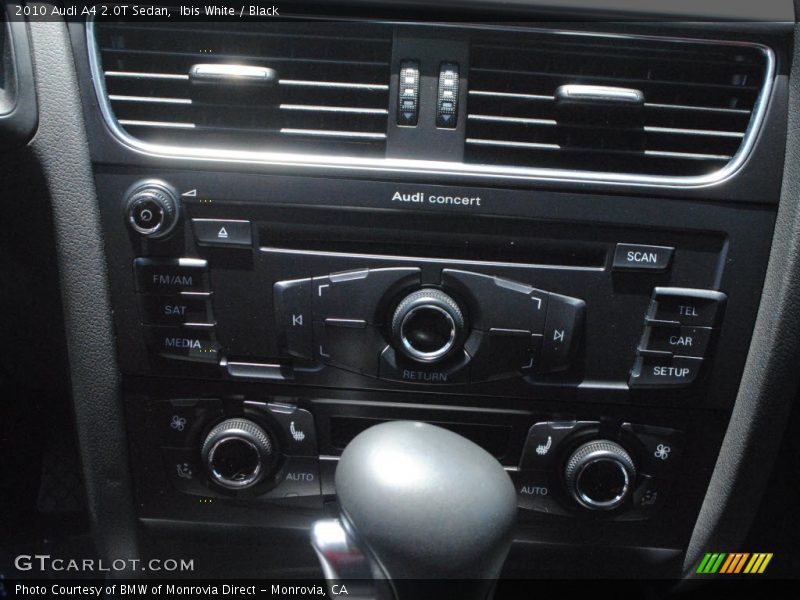 Ibis White / Black 2010 Audi A4 2.0T Sedan