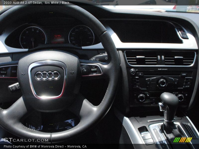 Ibis White / Black 2010 Audi A4 2.0T Sedan
