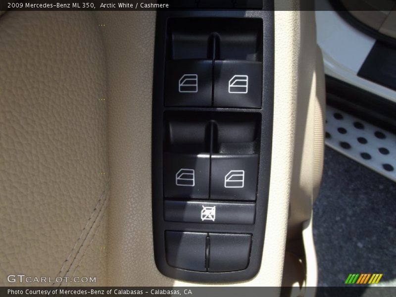 Arctic White / Cashmere 2009 Mercedes-Benz ML 350