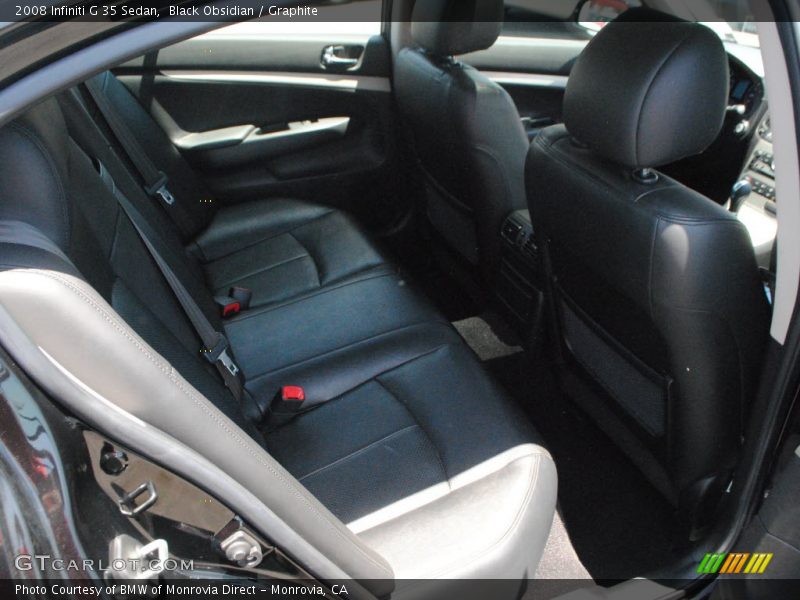 Black Obsidian / Graphite 2008 Infiniti G 35 Sedan
