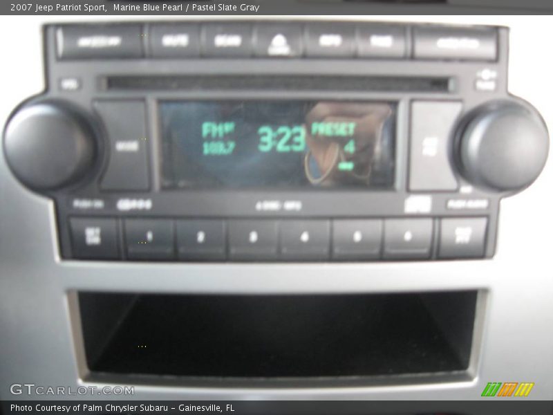 Marine Blue Pearl / Pastel Slate Gray 2007 Jeep Patriot Sport