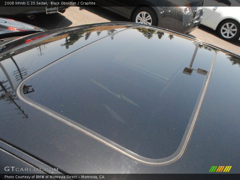 Black Obsidian / Graphite 2008 Infiniti G 35 Sedan