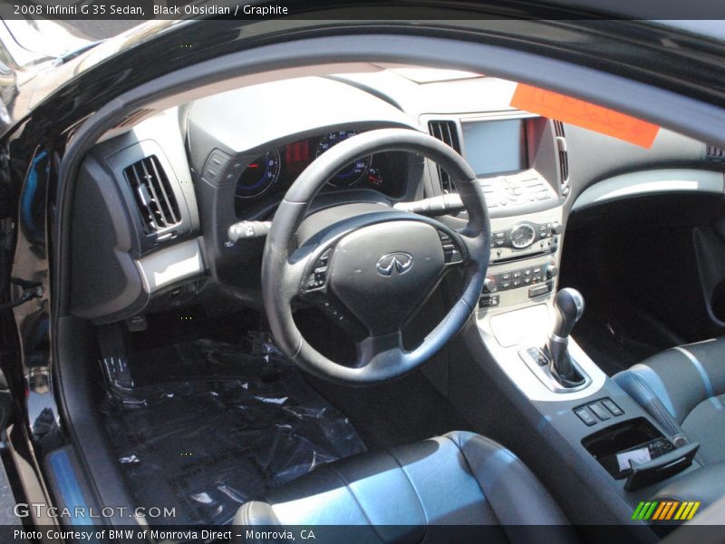 Black Obsidian / Graphite 2008 Infiniti G 35 Sedan