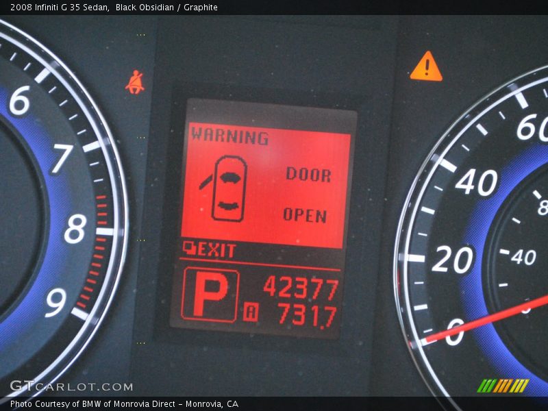 Black Obsidian / Graphite 2008 Infiniti G 35 Sedan