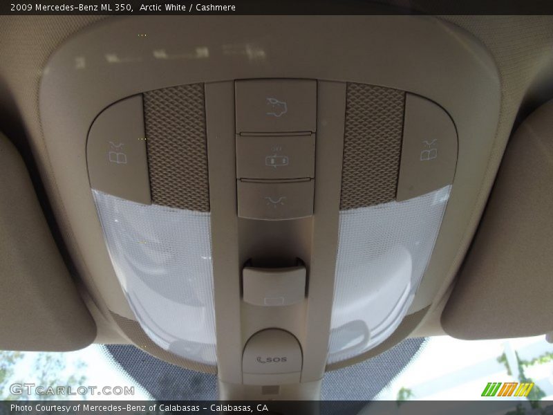 Arctic White / Cashmere 2009 Mercedes-Benz ML 350