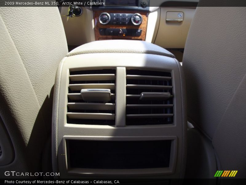 Arctic White / Cashmere 2009 Mercedes-Benz ML 350