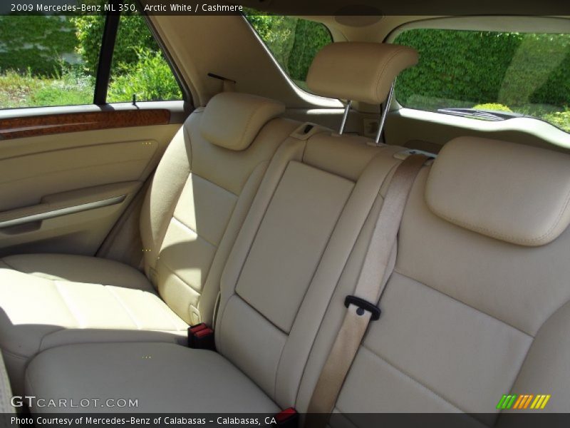 Arctic White / Cashmere 2009 Mercedes-Benz ML 350