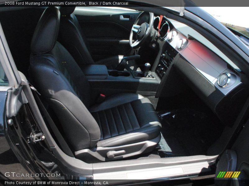 Black / Dark Charcoal 2008 Ford Mustang GT Premium Convertible