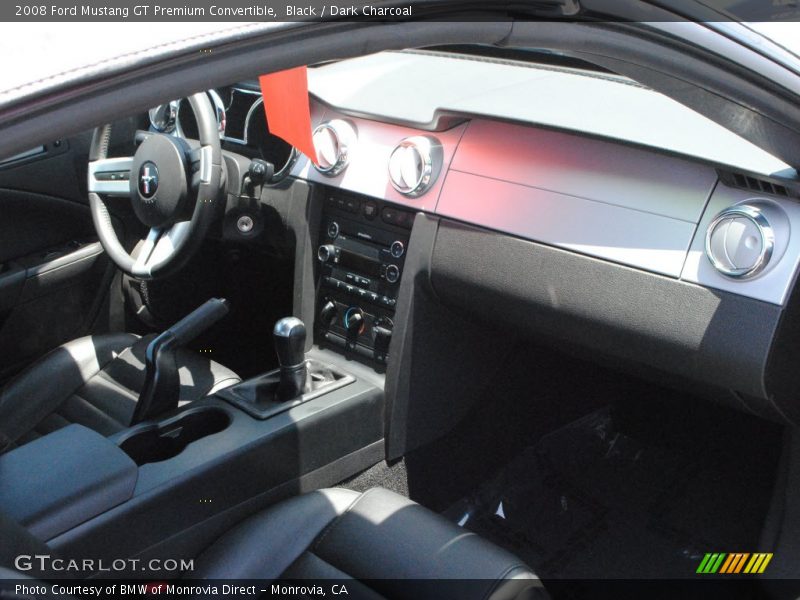 Black / Dark Charcoal 2008 Ford Mustang GT Premium Convertible