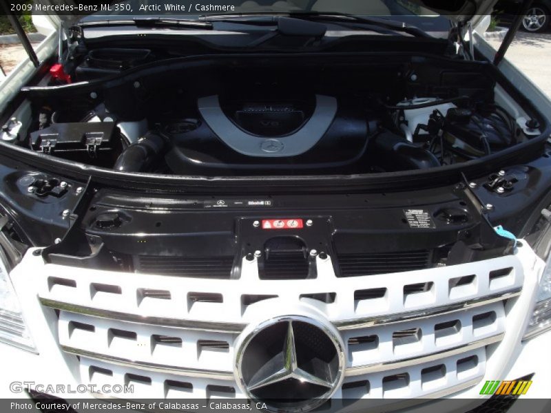 Arctic White / Cashmere 2009 Mercedes-Benz ML 350