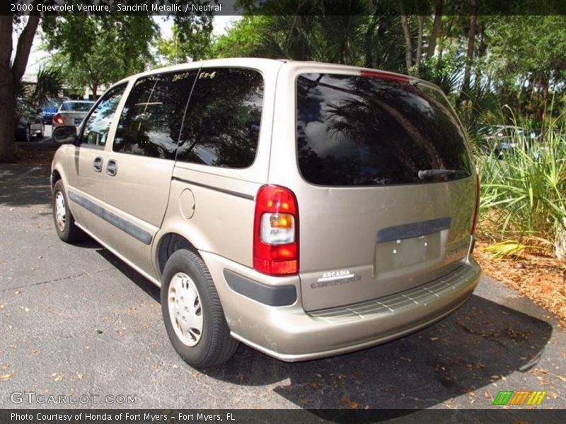Sandrift Metallic / Neutral 2000 Chevrolet Venture