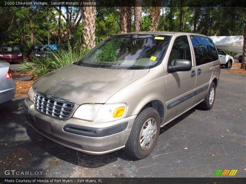 Sandrift Metallic / Neutral 2000 Chevrolet Venture