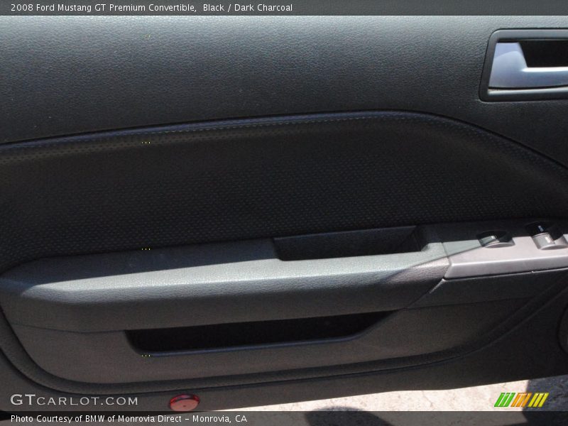 Black / Dark Charcoal 2008 Ford Mustang GT Premium Convertible