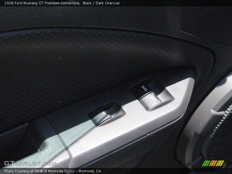 Black / Dark Charcoal 2008 Ford Mustang GT Premium Convertible