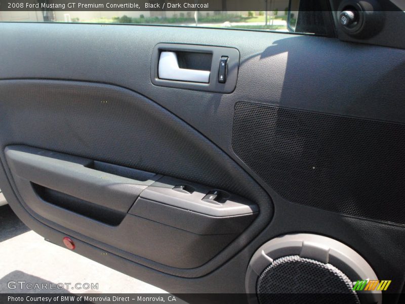 Black / Dark Charcoal 2008 Ford Mustang GT Premium Convertible