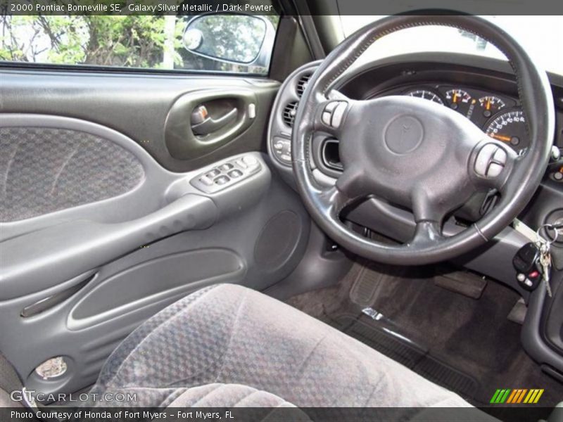 Galaxy Silver Metallic / Dark Pewter 2000 Pontiac Bonneville SE