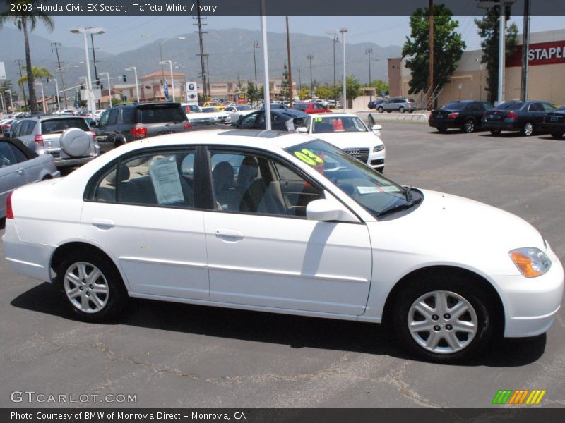 Taffeta White / Ivory 2003 Honda Civic EX Sedan