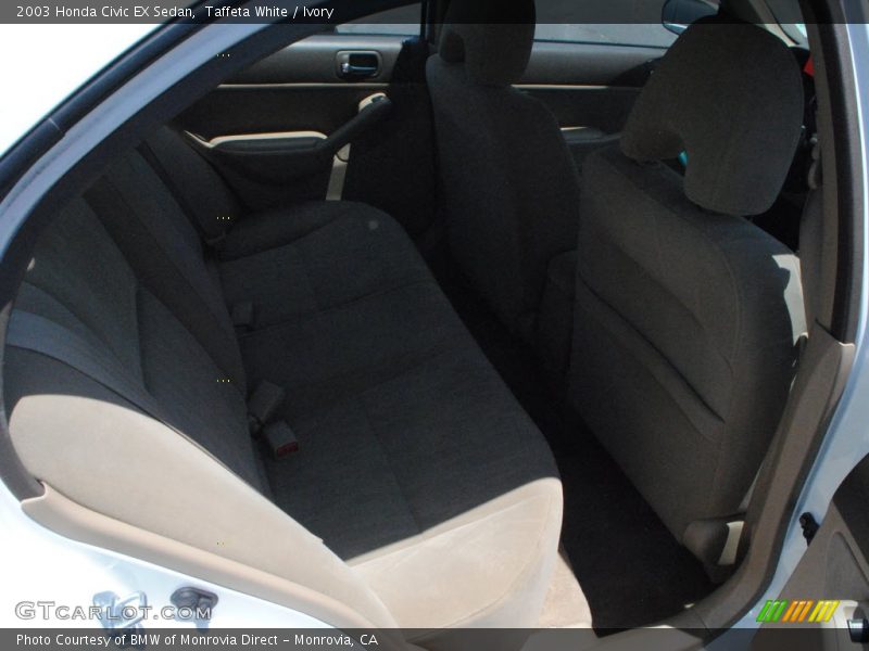 Taffeta White / Ivory 2003 Honda Civic EX Sedan