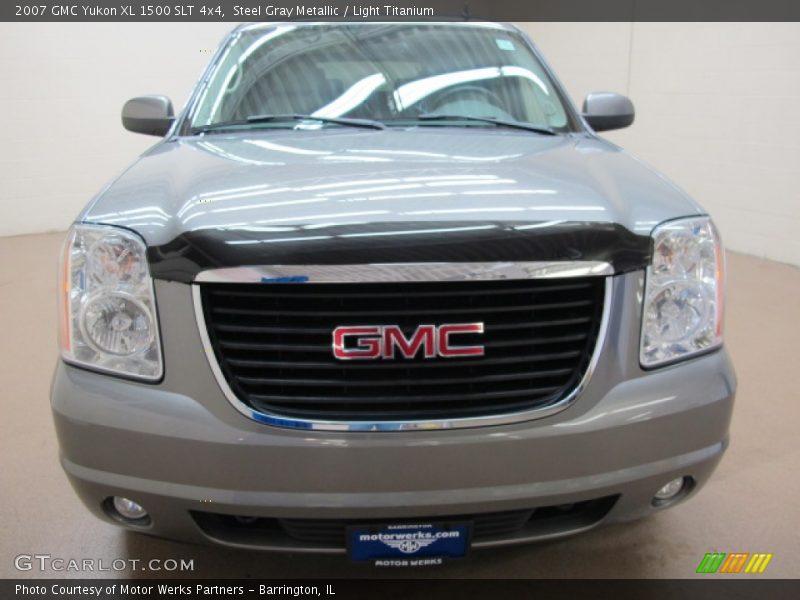Steel Gray Metallic / Light Titanium 2007 GMC Yukon XL 1500 SLT 4x4