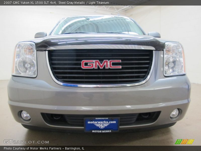 Steel Gray Metallic / Light Titanium 2007 GMC Yukon XL 1500 SLT 4x4