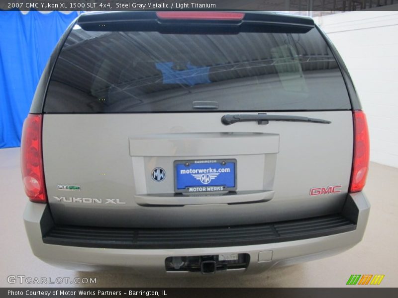 Steel Gray Metallic / Light Titanium 2007 GMC Yukon XL 1500 SLT 4x4