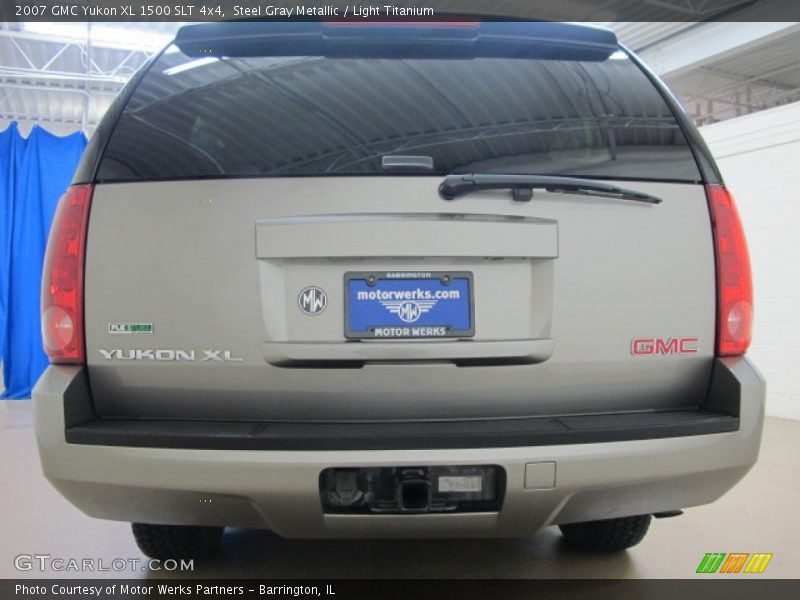 Steel Gray Metallic / Light Titanium 2007 GMC Yukon XL 1500 SLT 4x4