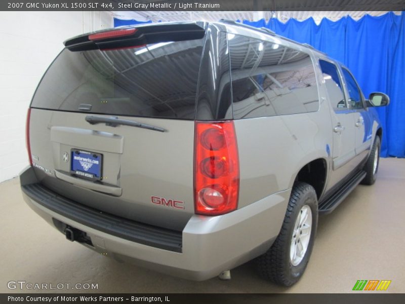 Steel Gray Metallic / Light Titanium 2007 GMC Yukon XL 1500 SLT 4x4
