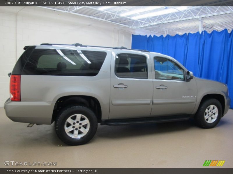 Steel Gray Metallic / Light Titanium 2007 GMC Yukon XL 1500 SLT 4x4