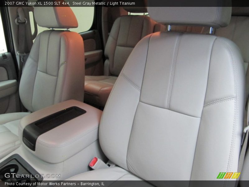 Steel Gray Metallic / Light Titanium 2007 GMC Yukon XL 1500 SLT 4x4