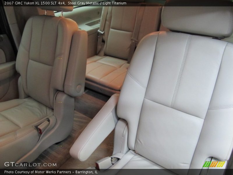 Steel Gray Metallic / Light Titanium 2007 GMC Yukon XL 1500 SLT 4x4