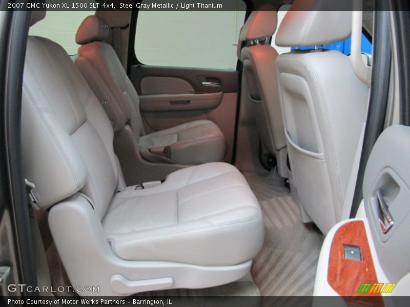 Steel Gray Metallic / Light Titanium 2007 GMC Yukon XL 1500 SLT 4x4
