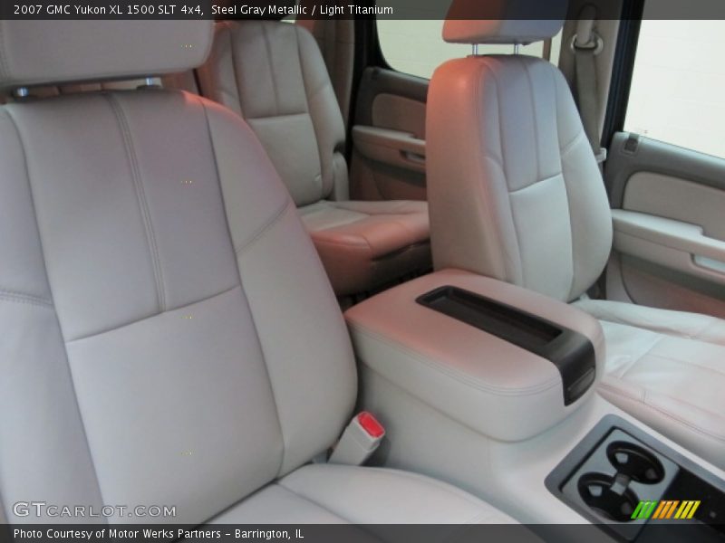 Steel Gray Metallic / Light Titanium 2007 GMC Yukon XL 1500 SLT 4x4