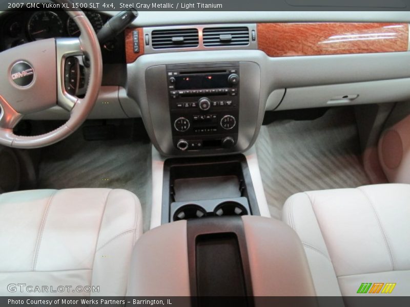 Steel Gray Metallic / Light Titanium 2007 GMC Yukon XL 1500 SLT 4x4