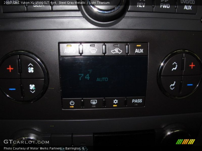 Steel Gray Metallic / Light Titanium 2007 GMC Yukon XL 1500 SLT 4x4