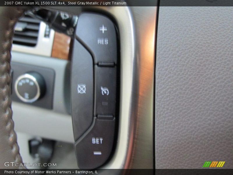 Steel Gray Metallic / Light Titanium 2007 GMC Yukon XL 1500 SLT 4x4