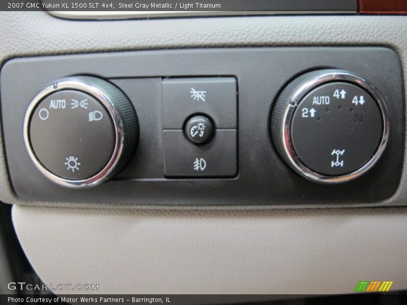 Steel Gray Metallic / Light Titanium 2007 GMC Yukon XL 1500 SLT 4x4