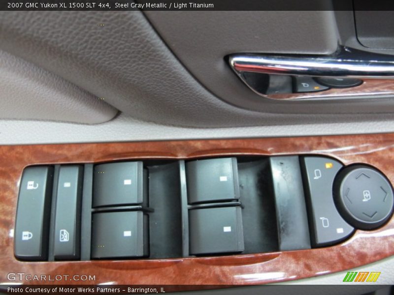 Steel Gray Metallic / Light Titanium 2007 GMC Yukon XL 1500 SLT 4x4