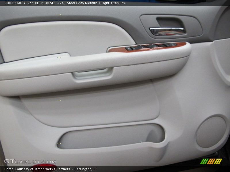 Steel Gray Metallic / Light Titanium 2007 GMC Yukon XL 1500 SLT 4x4